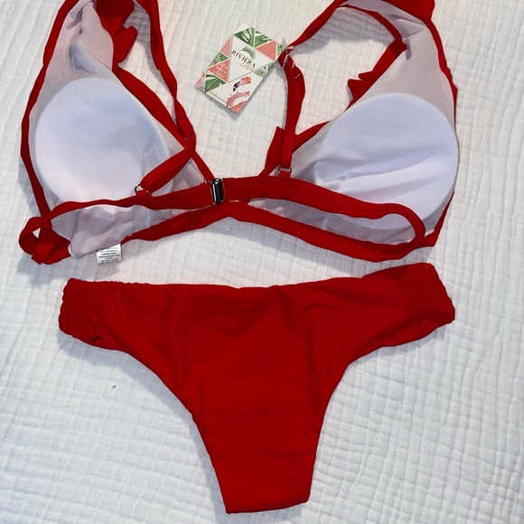 Red Riviera Coco Bikini - Picture 2 of 2